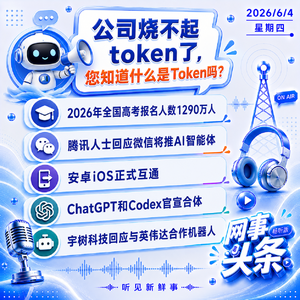 0604热点｜公司烧不起token了;安卓iOS正式互通;孙正义再登亚洲首富