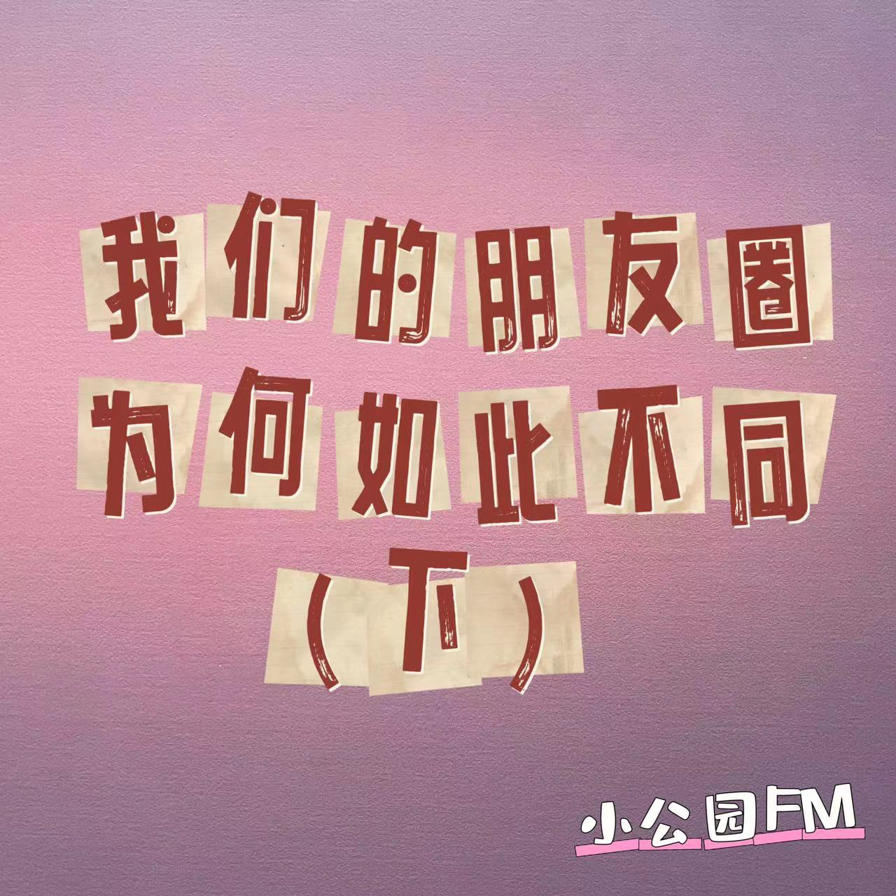 EP04-我们的朋友圈为何如此不同？（下） episode artwork