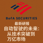 BofA最新研报：自动驾驶的未来：从技术突破到万亿市场