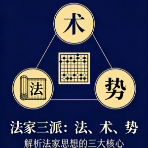 法家三派[法、术、势]终极拆解：看懂这3个字，秒懂中国2000年皇权密码