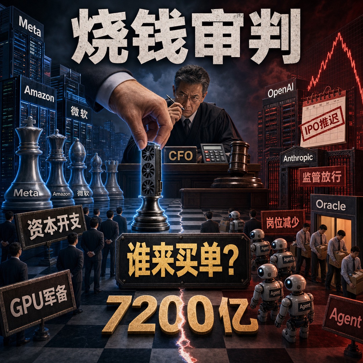 四巨头烧7200亿，OpenAI推迟上市 episode artwork