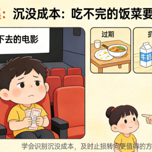 第四集：沉没成本,吃不完的饭菜要不要硬塞？