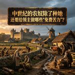 中世纪的农奴除了种地，还要给领主做哪些“免费苦力”？#助眠 #历史故事 #睡前故事 #助眠故事