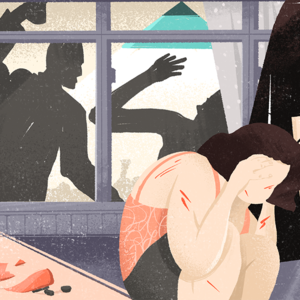 E681.一个女人的十年离婚逃亡路