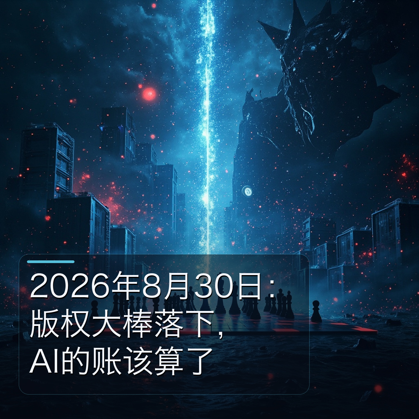 2026年8月：版权大棒落下，AI的账该算了 episode artwork