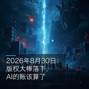 2026年8月:版权大棒落下,AI的账该算了