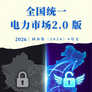 国办发[2026〕4号文，全国统一电力市场进入2.0版！