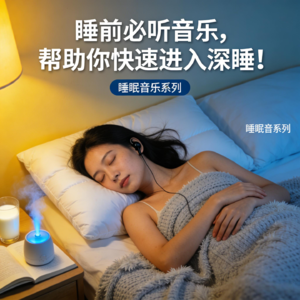 睡前必听音乐，帮助你快速进入深睡！停下思绪，彻底放松，今晚睡个好觉！