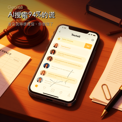 Gen.68 · AI搜索94%的谎 episode artwork