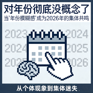 你是否常写错年份?对年份彻底没概念了!我们集体患上“时间模糊症”?