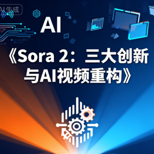 Sora 2：三大创新与AI视频重构