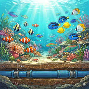 E126-海底穿针！中国首条自主绝缘材料超强海缆成功送电！