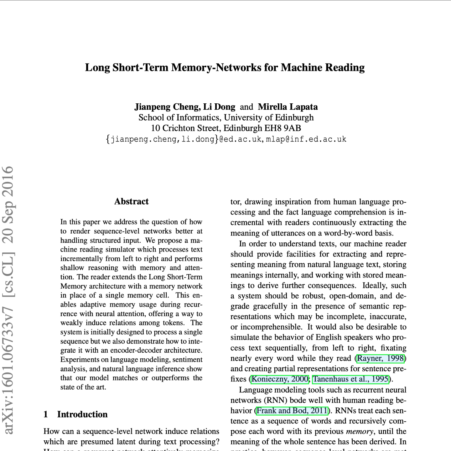 【第三期】LSTM解读