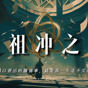 祖冲之：你随口背出的圆周率，就是我一生走不完的圆。