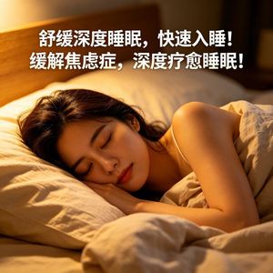 深度睡眠，快速入睡！缓解焦虑症，深度疗愈睡眠！