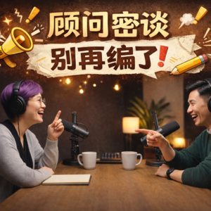 #2603｜顾问密谈：别再编了！