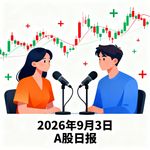 2026.9.3 地量博弈！三大指数勉强收红，资金大切换加速