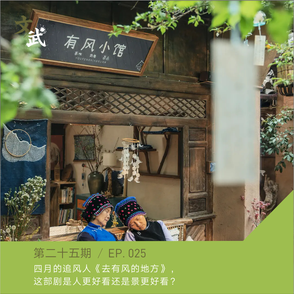 EP025 四月的追风人《去有风的地方》，这部剧是人更好看还是景更好看？ episode artwork