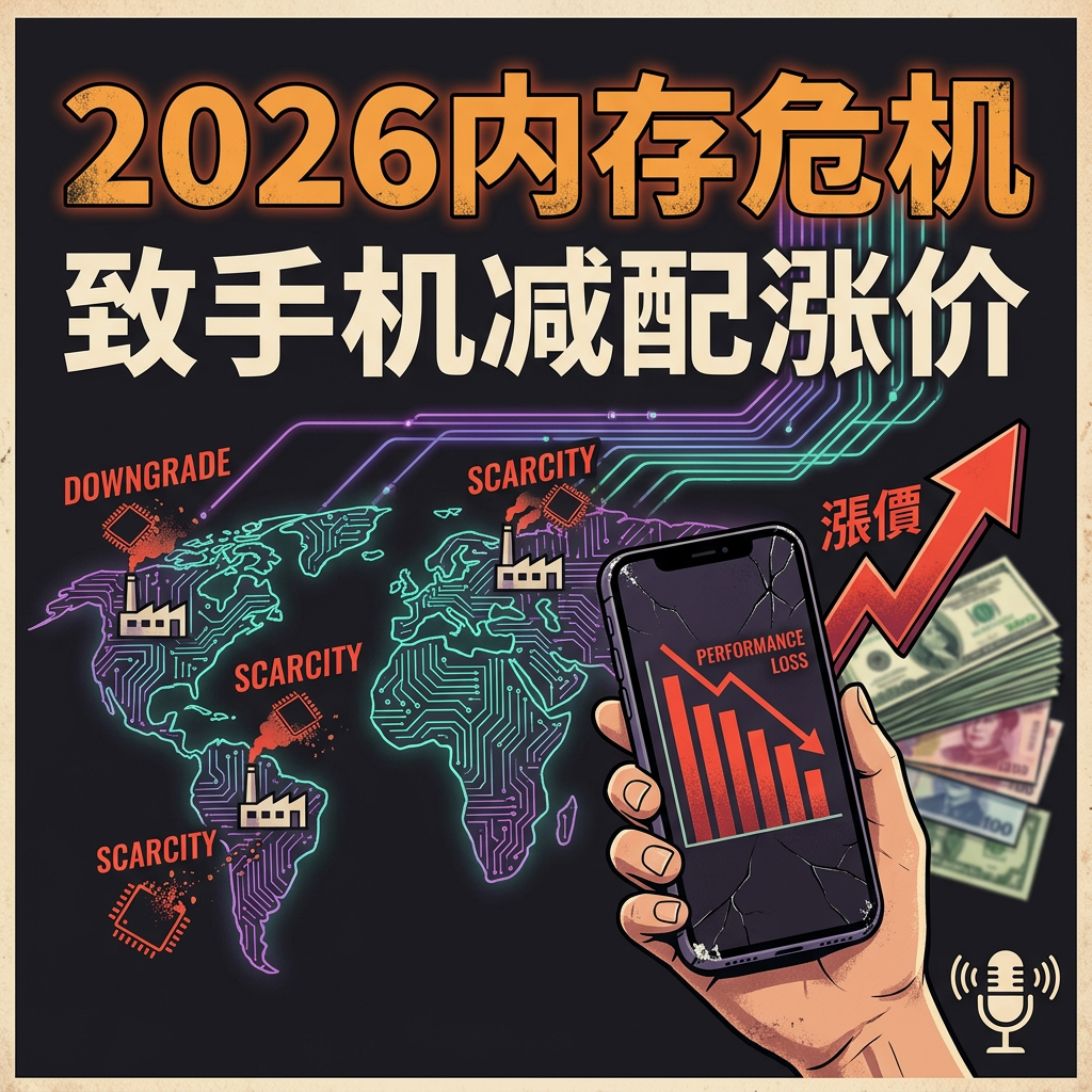 【科技路边摊】2026内存危机致手机减配涨价 episode artwork