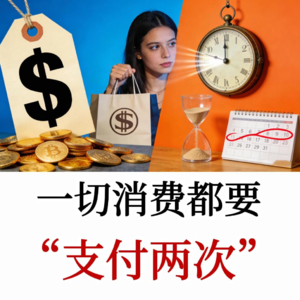 为什么你买的越多,活得越累?原来一切消费都存在两次支付