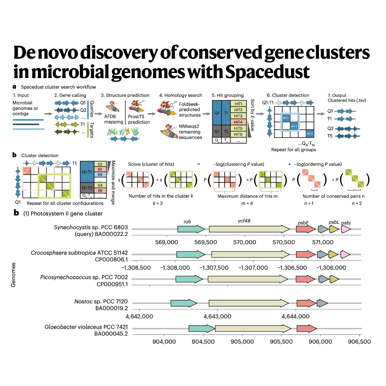 319-Spacedust: Discovery of Conserved Gene Clusters 319-Spacedust: Discovery of Conserved Gene Clusters