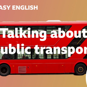 Talking about public transport (250509)