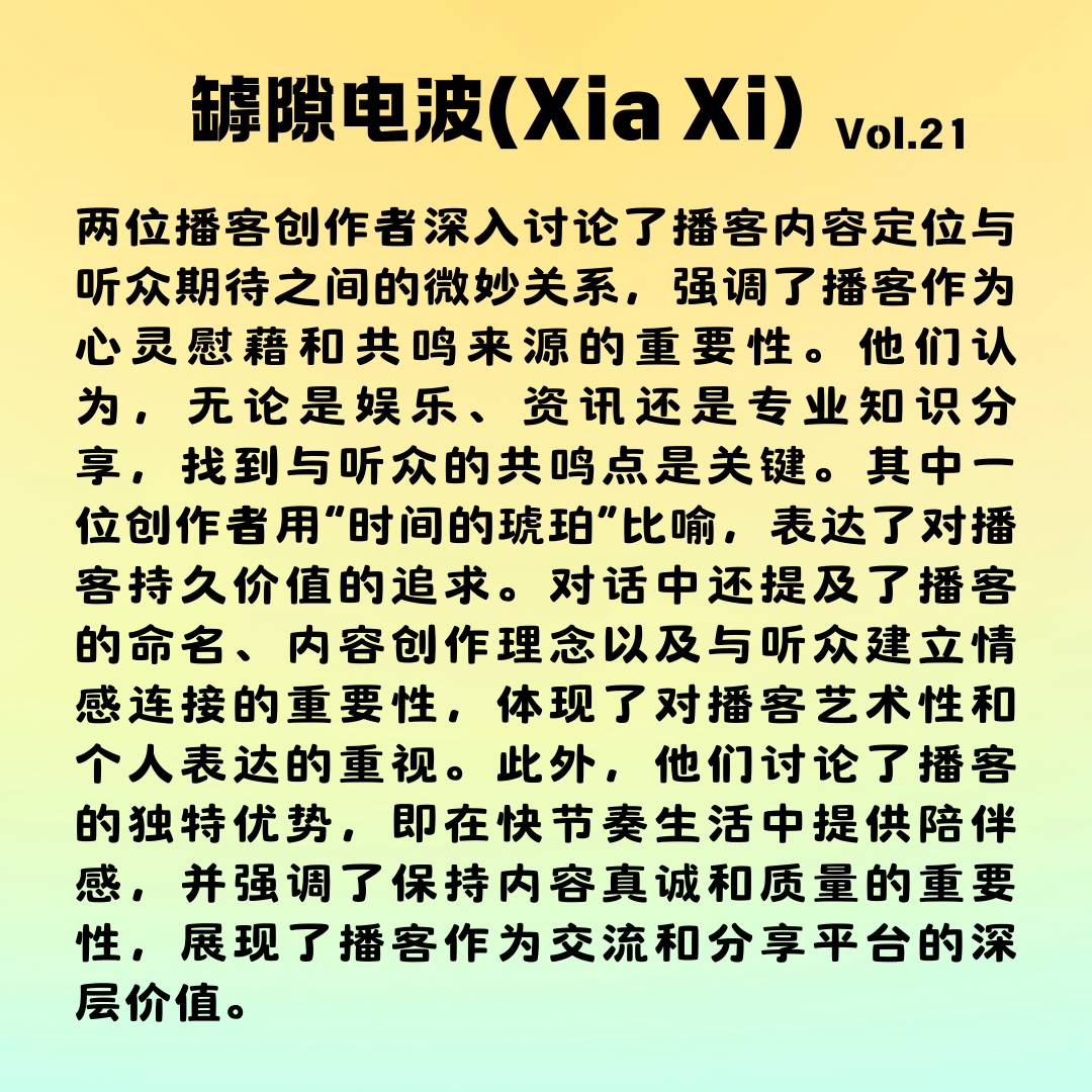 cover of episode “咱先把这集听完，再说要不要做播客”ft. 阿容