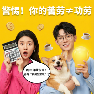 年终述职不理想？别再“表演型加班”了|EP08