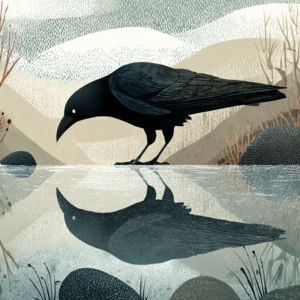 How the Crow Become Black | 乌鸦是怎么变黑的 | 中英文双语音频故事