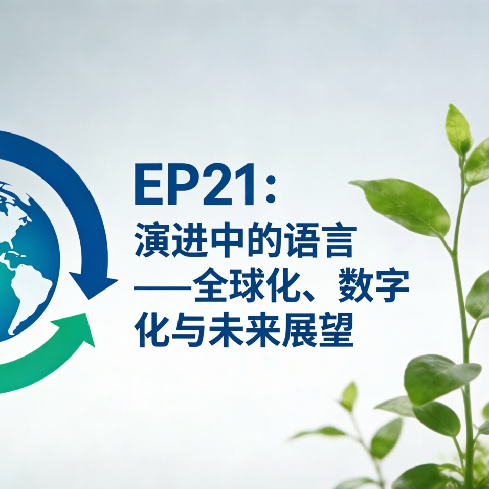 EP21：演进中的语言-全球化、数字化与未来展望 episode artwork