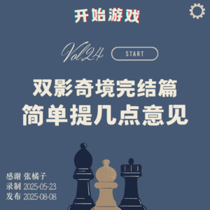 Vol.24 | 双影奇境完结篇,简单提几点意见