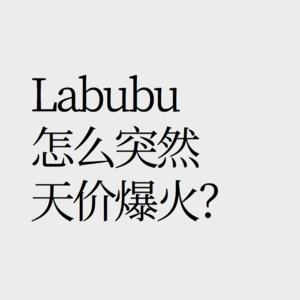 No.17【稀缺性幻觉】为什么一个Labubu能拍出108万天价？