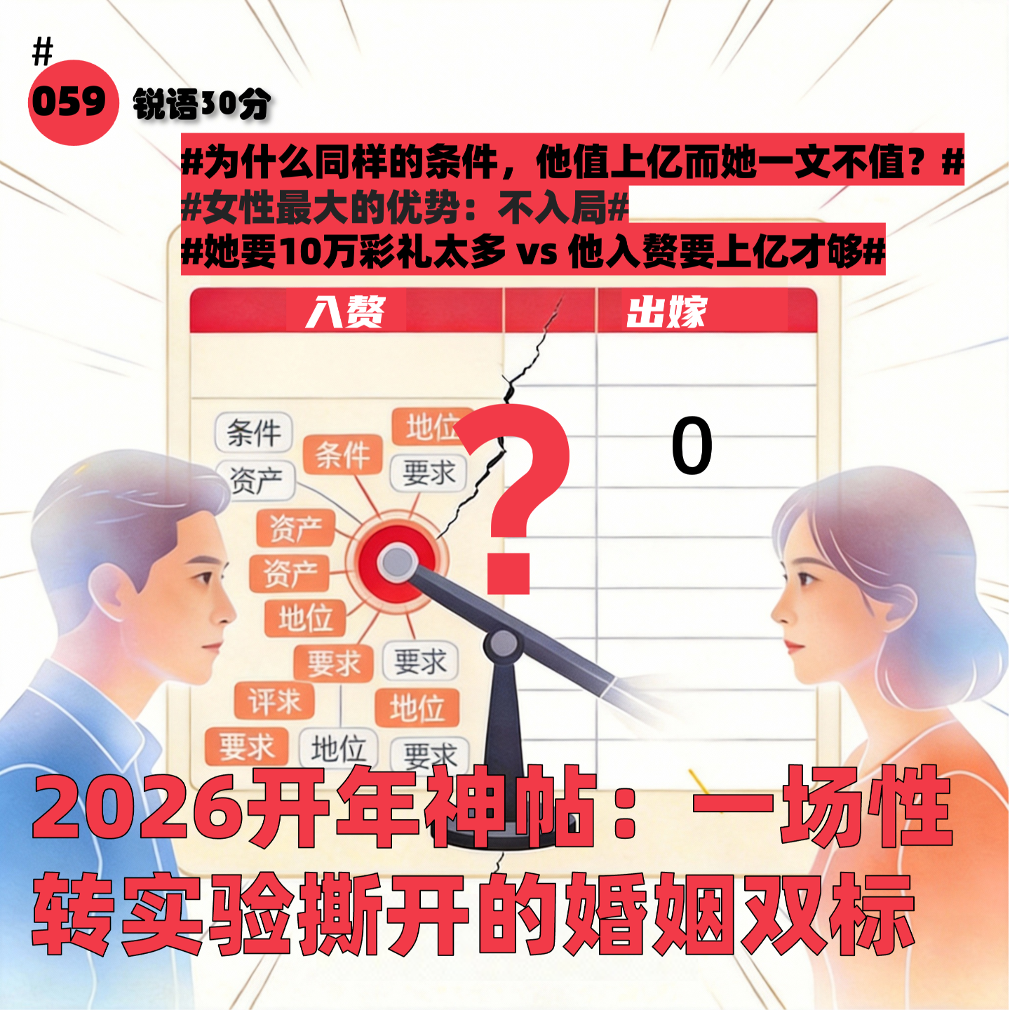 #059 2026开年神帖：一场性转实验撕开的婚姻双标 episode artwork