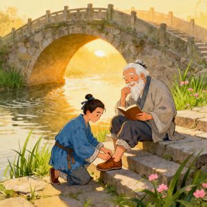 E165 成语故事小屋：张良拾履