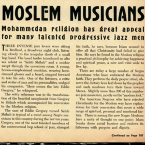 45. 伊斯兰信仰下的现代爵士乐