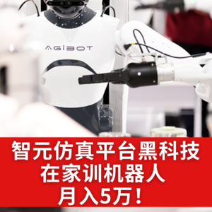 第557集 智元仿真平台黑科技 在家训机器人月入5万！