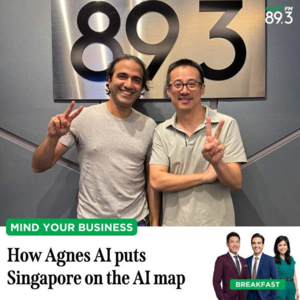 (英文播客)No.1 Agnes AI:让新加坡站上全球 AI 舞台 | MoneyFM89.3专访回顾