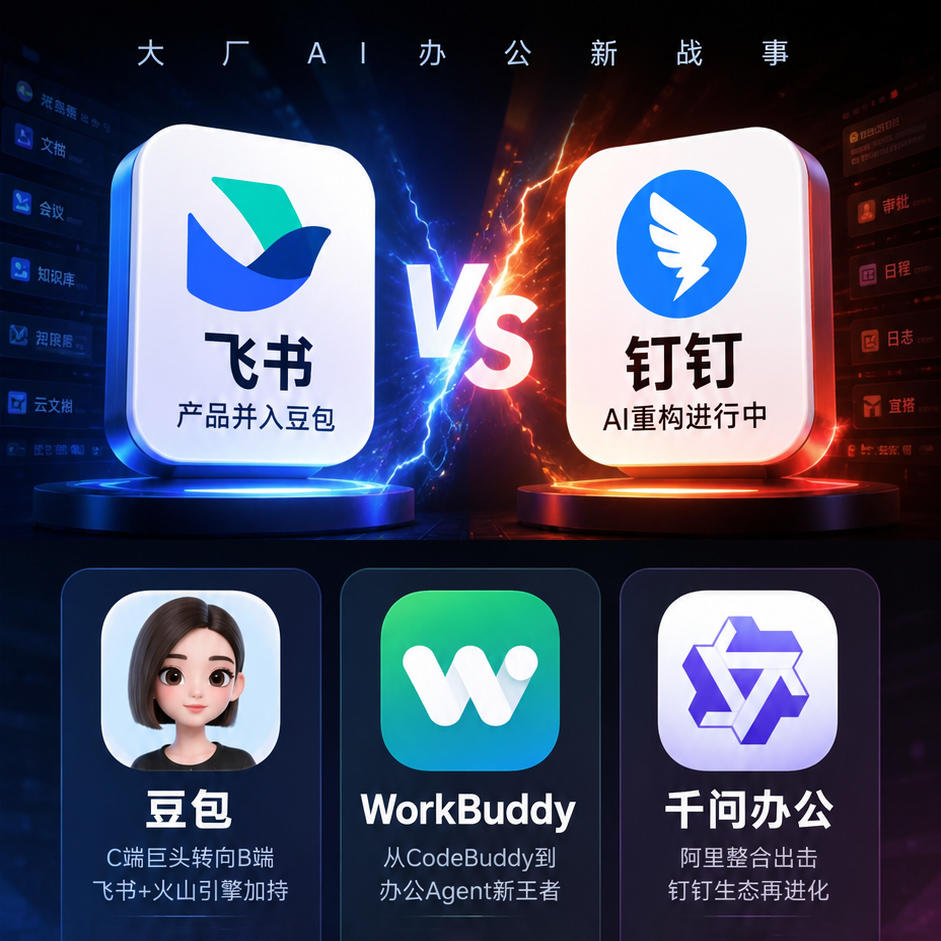 270.大厂押注AI办公,飞书和钉钉却先成了配角 Episode cover