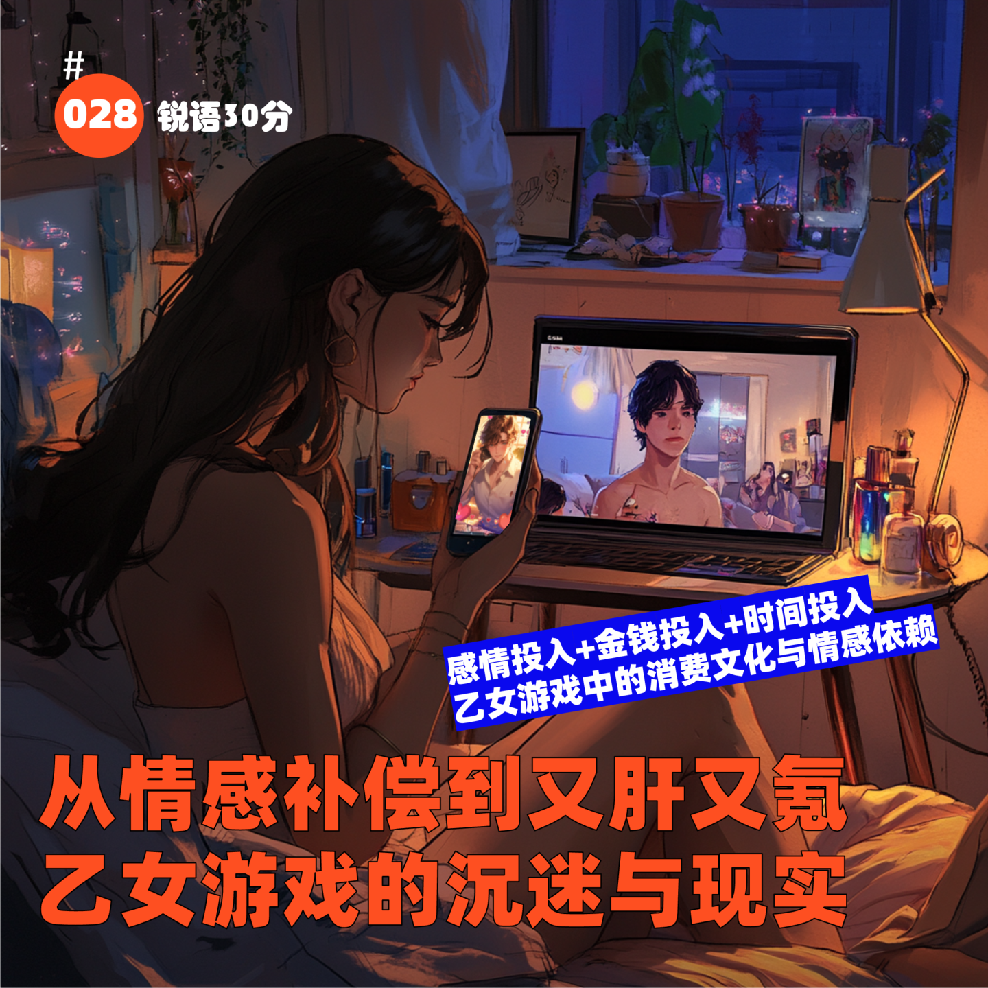 #028 从情感补偿到又肝又氪，乙女游戏的沉迷与现实 episode artwork