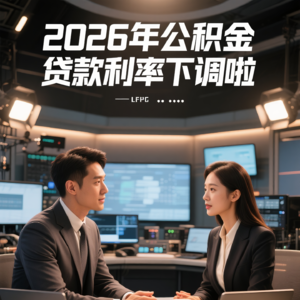 2026年公积金利率下调，减负进行时