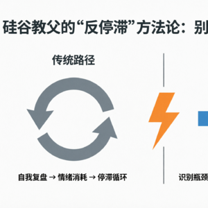 硅谷教父的“反停滞”方法论：别内省，去解决瓶颈