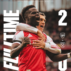 枪手屡破纪录拿捏西汉姆，红军出来混心碎蓝桥送榜首