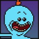 小鸟倒立吃西瓜