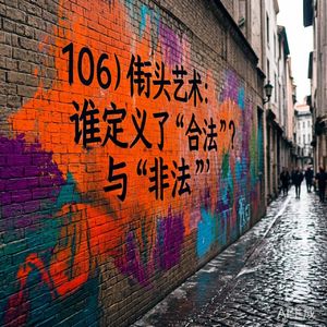 街头艺术:谁定义了 “合法” 与 “非法”?