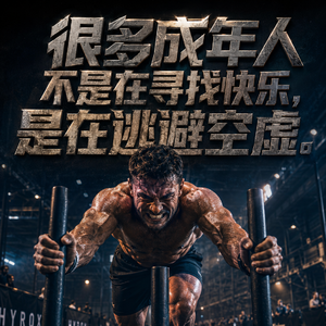 在这个多巴胺廉价的时代，痛苦成了唯一的奢侈品