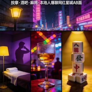 016.按摩、酒吧、麻将…爆聊网红星城长沙的AB面!