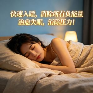 快速入睡，消除所有负能量，治愈失眠，消除压力！