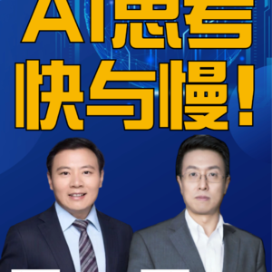 第282集 AI思考，快与慢!