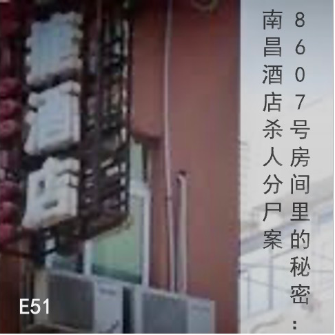 cover of episode E51 8607号房间里的秘密：南昌酒店杀人分尸案