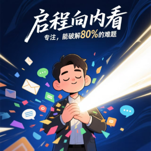 《启程向内看》-如何培养专注力（专注，能破解80%的难题）